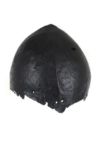Κράνος (Head-Piece) από τη συλλογή ενετικών πανοπλιών του 14ου και 15ου αιώνα  που ανακαλύφθηκαν  το 1840 σε εντοιχισμένη θολωτή κρύπτη του τείχους της Χαλκίδας.