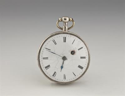 Ρολόι τσέπης του οίκου Breguell &amp; Fils. Το ρολόι δώρισε ο ναύαρχος Μιαούλης στον ηγούμενο Γαλακτίων  της Μονής Πόρου, στην οποία φιλοξενήθηκε  ο πατέρας του.