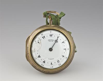 Ρολόι τσέπης του Μάρκου Μπότσαρη (1790-1823), κατασκευασμένο από τον αγγλικό οίκο George Prior στις αρχές του 19ου αι, προορισμένο για την Οθωμανική Αγορά.