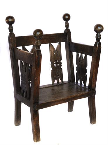Καρέκλα ξύλινη από την Κρήτη (;), Ιστορική οικία Λαζάρου Κουντουριώτη-Ύδρα
