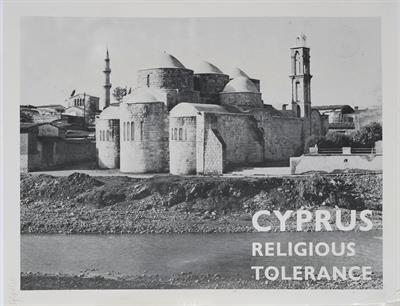 &quot;CYPRUS - RELIGIOUS TOLERANCE&quot; (ΚΥΠΡΟΣ- ΘΡΗΣΚΕΥΤΙΚΗ ΑΝΟΧΗ). Πολιτική Αφίσα.