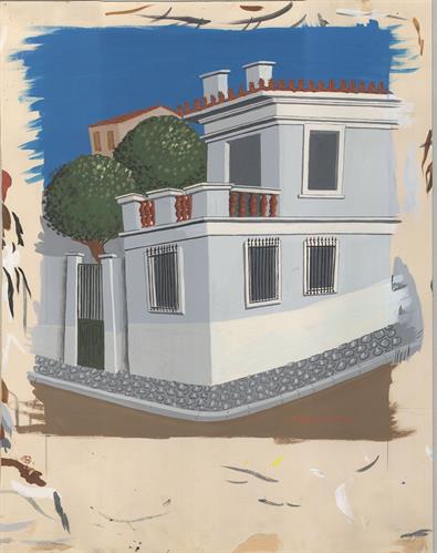 Σπίτι στην Αθήνα, τέμπερα, του Εγγονόπουλου Νίκου, 1939