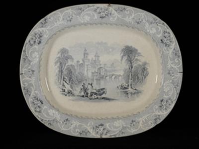 Platter. Late 19th - early 20th century (?).