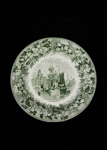 Πιάτο. Τέλη 19ου - αρχές 20ου αιώνα (;).