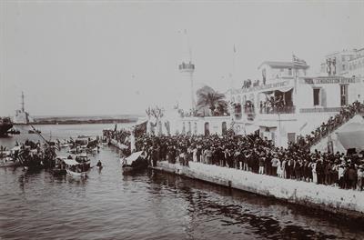 Κρήτη. Κήρυξη Ένωσης της νήσου με την Ελλάδα. Φωτογραφία, 1909.