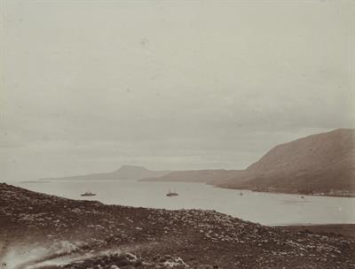 Κρήτη. Ο κόλπος και το νησάκι της Σούδας, Φωτογραφία, 1909.