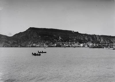 Zakynthos Island. Photographic copy from a glass plate of Fred Boissonnas, c. 1903-1923. The glass plate is at the Museum of Photography in Thessaloniki.