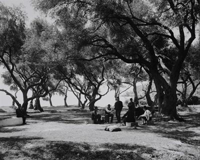 Parga, Epirus. Photographic copy from a glass plate of Fred Boissonnas, c. 1903-1923. The glass plate is at the Museum of Photography in Thessaloniki.