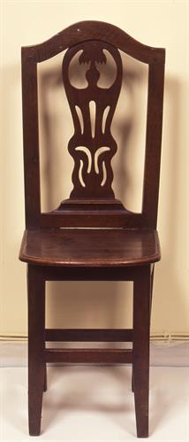 Wooden chair from Mykonos, 18th c.