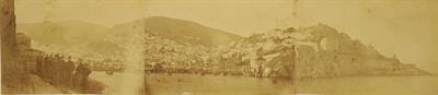 View of Hydra Island. Photograph, after 1875.