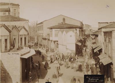 Είσοδος της αγοράς της Τραπεζούντας Πόντου, δεκαετία 1890.