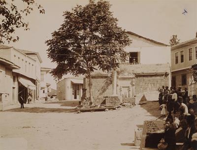 Ταξίμ, δεξαμενή νερού. Τραπεζούντα Πόντος, δεκαετία 1890.