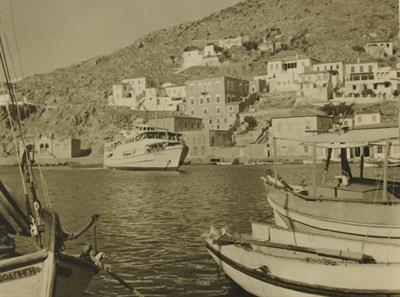 Μερική άποψη της Ύδρας. Φωτογραφία.