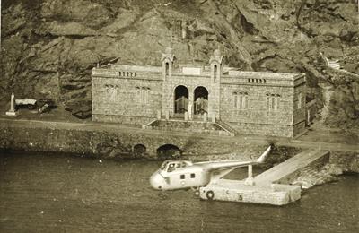 The building of the Historical Archives of Hydra Island. Photograph, 1971.