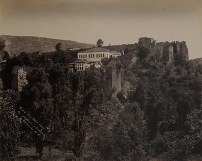 The Rouchidie school inside Trabzon&#039;s walls. Photograph by Kakoulis Brothers, 1890&#039;s.