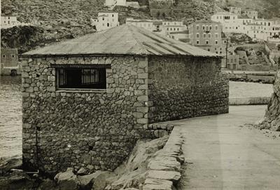 Photograph of Hydra Island.