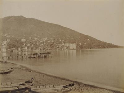 Panoramic view of Ordu. Photograph by Kakoulis Brothers, 1890&#039;s.