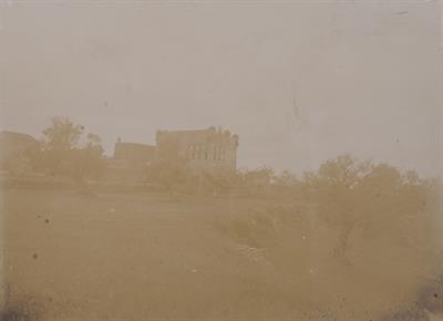 Crete. The Venetian Tower of Chalepa in Chania. Photograph, 1909.