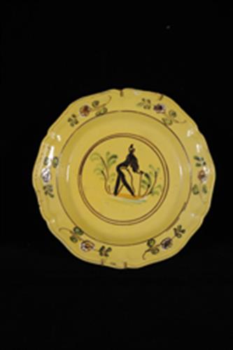 Plate. Late 18th - early 19th century (?).