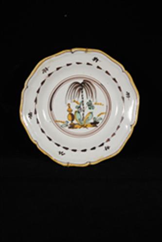 Plate. Late 18th - early 19th century (?).