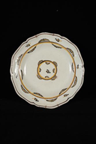 Plate. Late 18th - early 19th century (?).