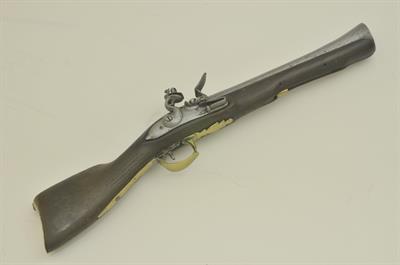 Small muzzle loading flintlock blunderbass of N. Botasis.