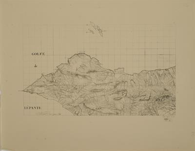 &quot;Golfe d&#039; Egine&quot;. Χάρτης του Σαρωνικού Κόλπου, 1831. Σχεδιάστηκε κατά τη διάρκεια της Γαλλικής Επιστημονικής Αποστολής στο Μοριά (γαλλικά: Expédition scientifique de Morée) υπό το στρατηγό Maizon.