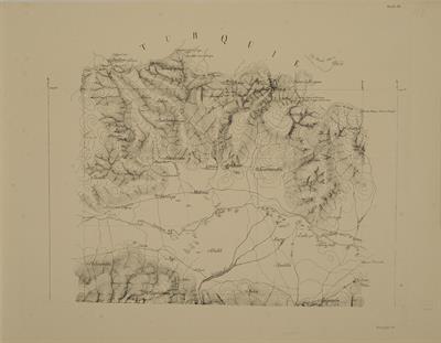 &quot;Patradjik&quot;. Χάρτης της Αττικής, 1838-1839. Σχεδιάστηκε κατά τη διάρκεια της Γαλλικής Επιστημονικής Αποστολής στο Μοριά (γαλλικά: Expédition scientifique de Morée) υπό το στρατηγό Maizon.
